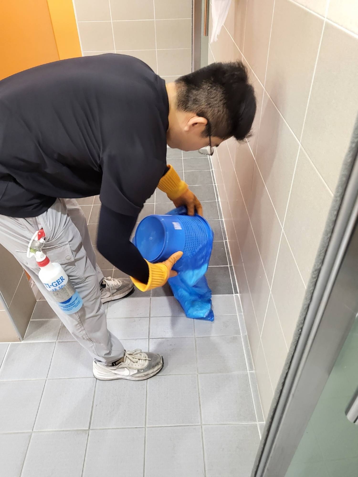 악취 제거 장비 설치 사진