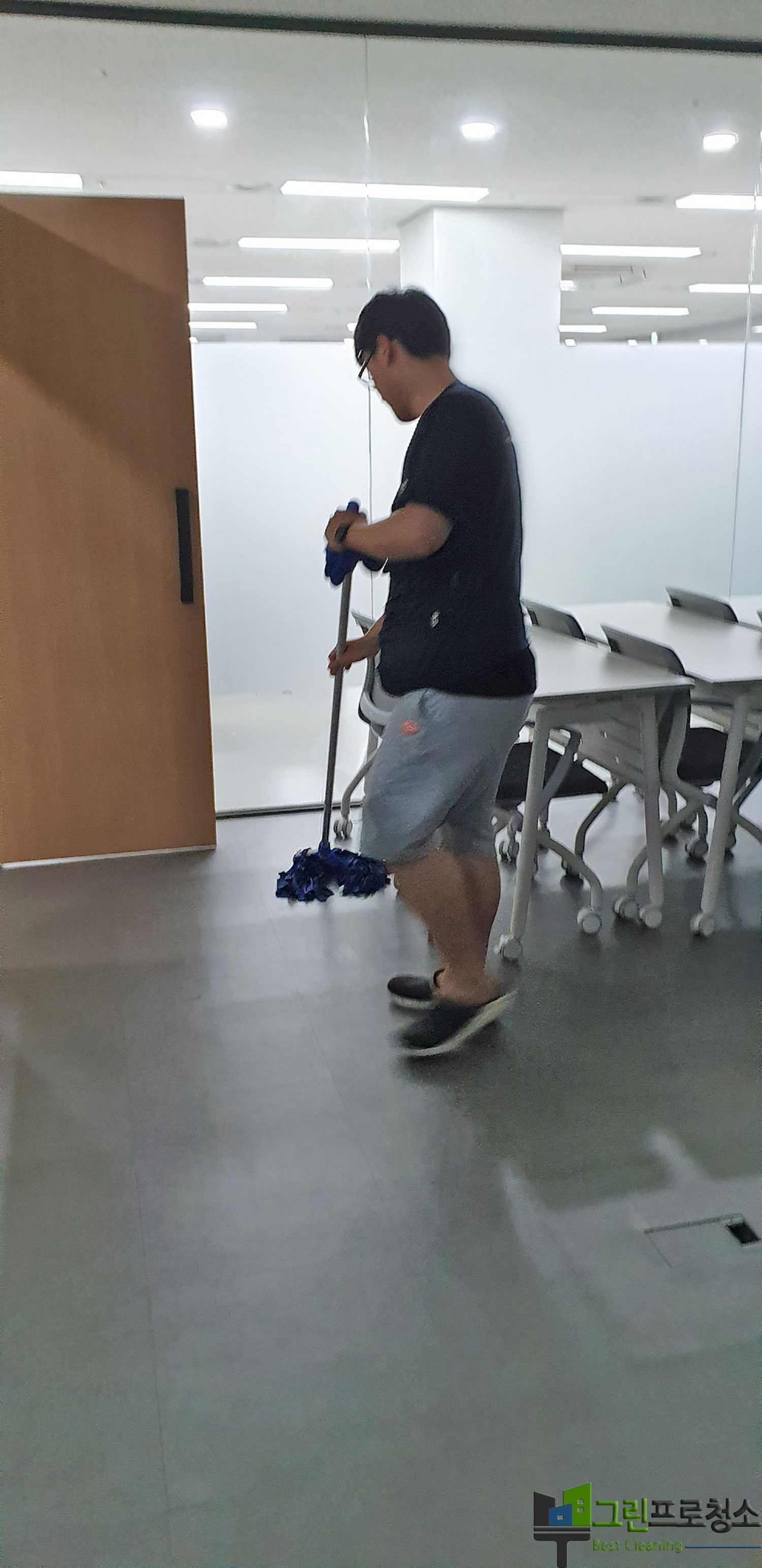 송도지역 전경과 사무실 밀집지역