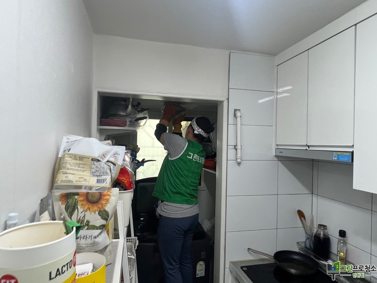 화재청소 후 탈취 및 공기정화 과정