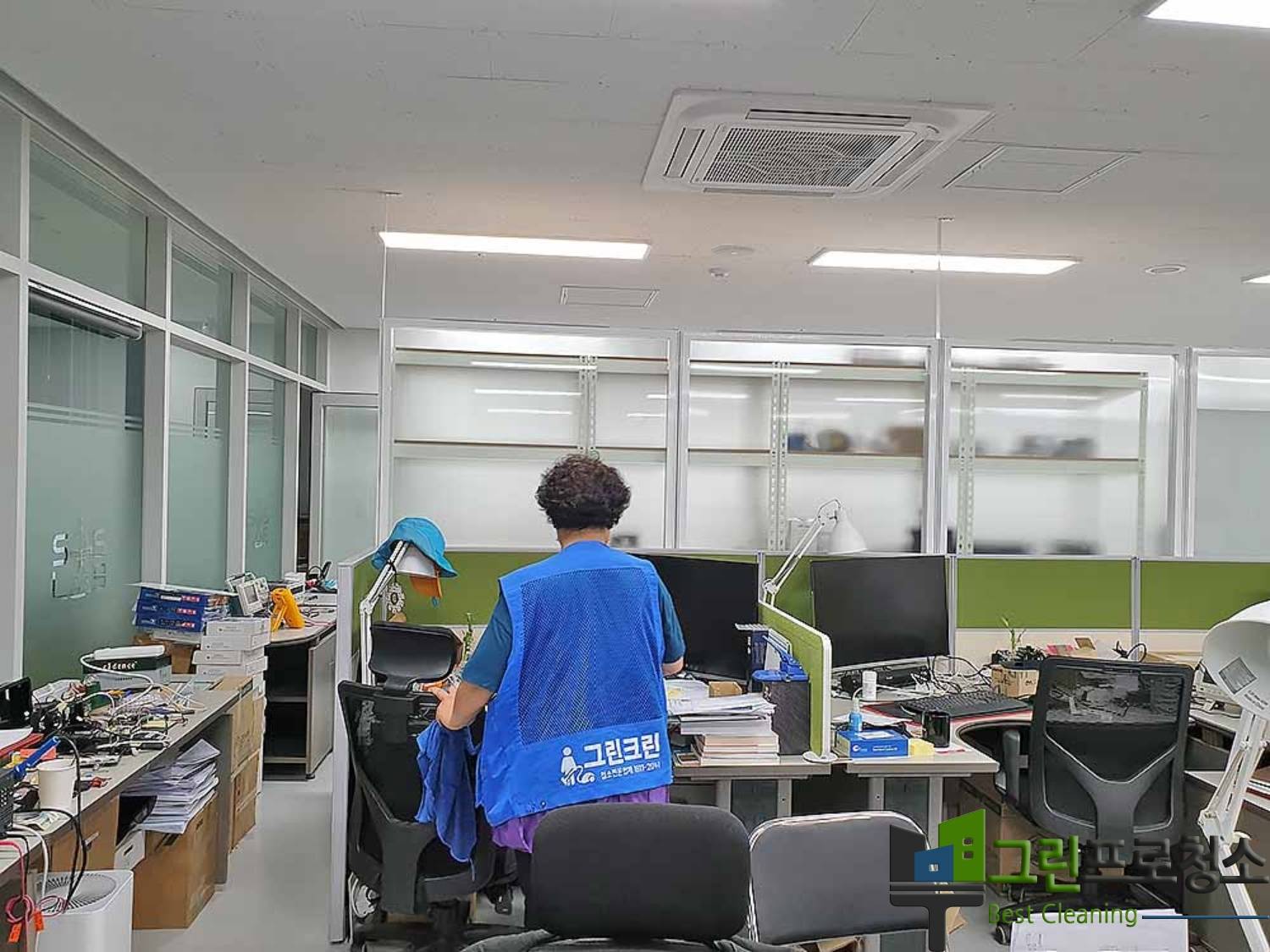 병원 내 소독 작업