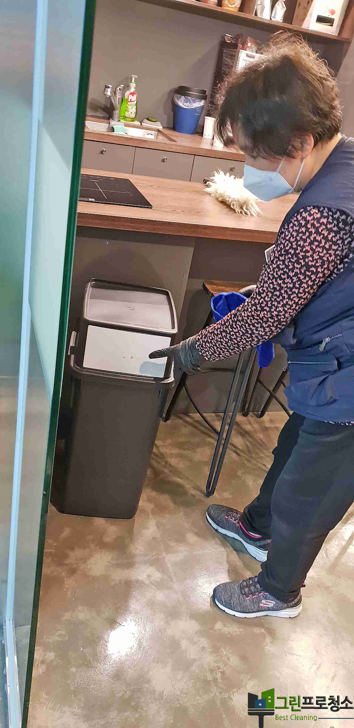 화장실 위생 항균 청소