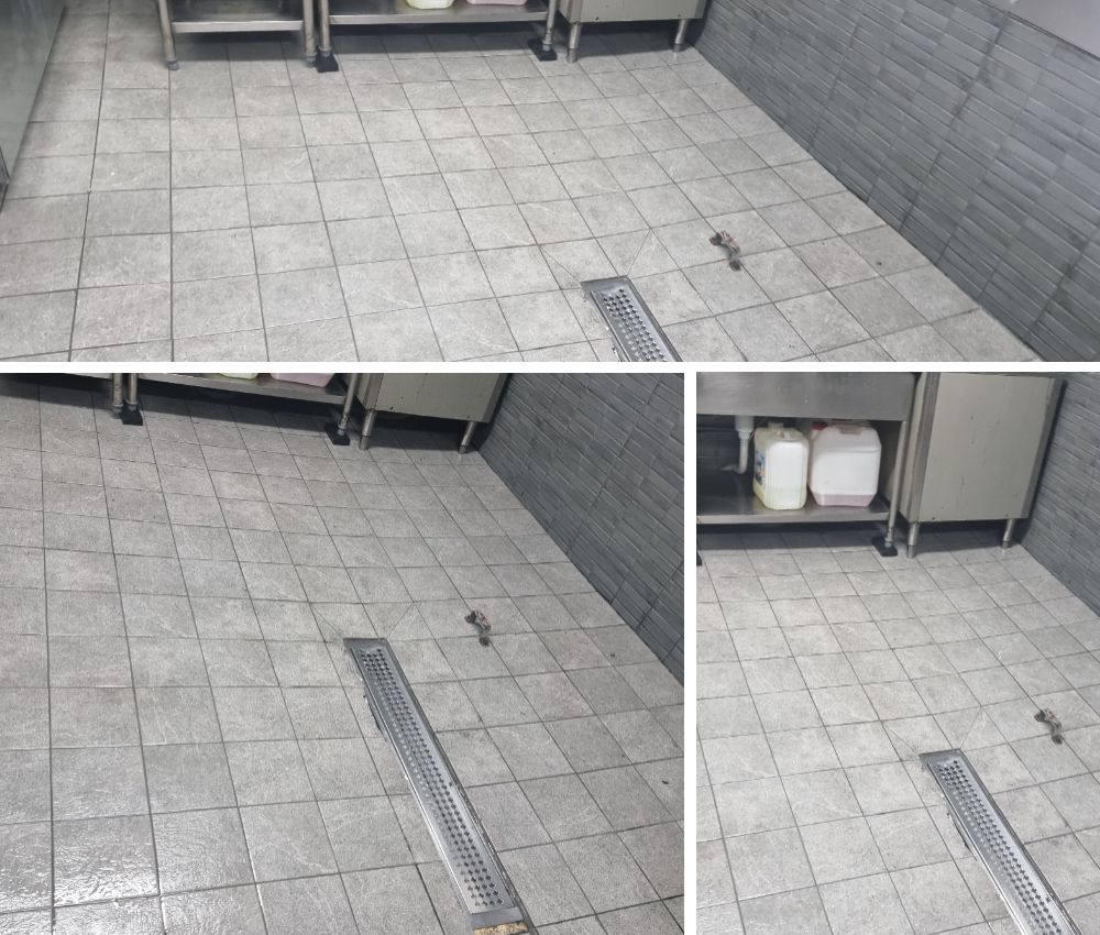 인천 모란역 식당청소로 손님이 증가 했습니다. 관한 작업사진입니다.