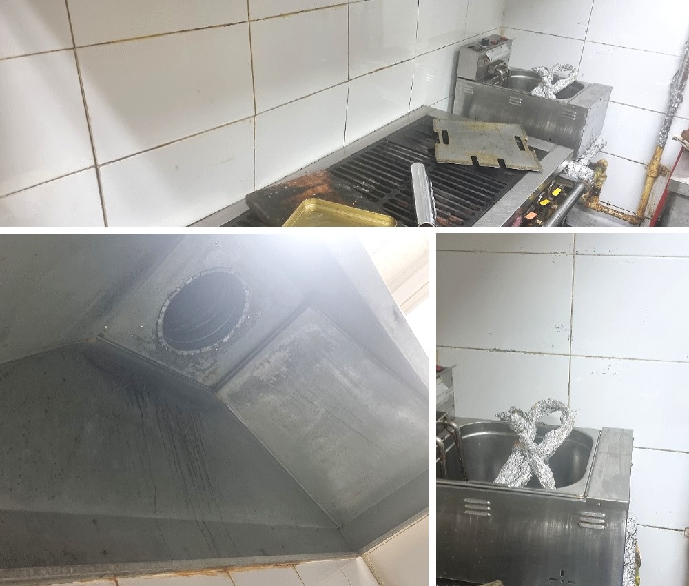 청라 식당청소 - 청라역 주변 직장인들의 맛있는 밥먹기 공간 관한 작업사진입니다.