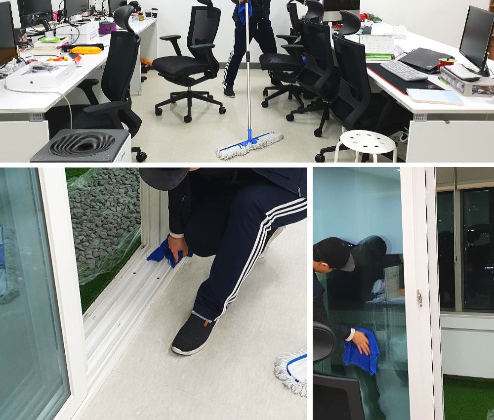 인천 상대원 주1회 사무실청소 비용 알아보세요 관한 작업사진입니다.