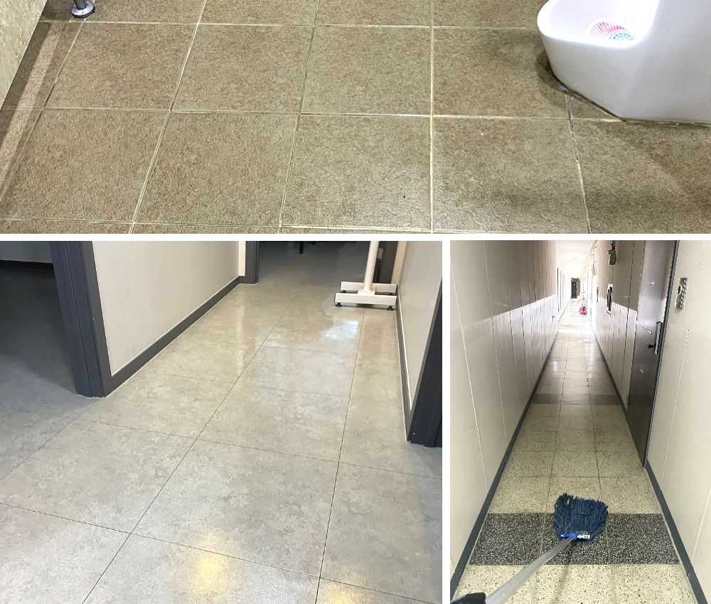 가까운 인천 청소업체에서 선택하는 건물 청소 서비스 관한 작업사진입니다.